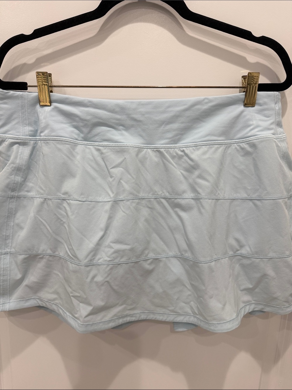 lululemon athletica Pale Blue Athletic Skort